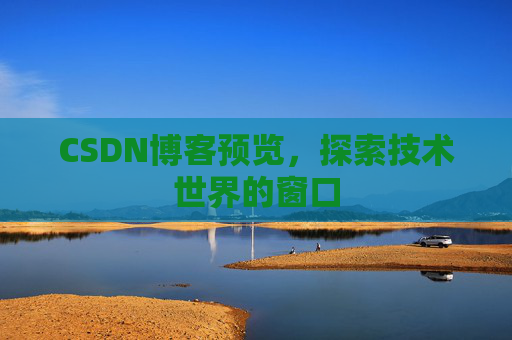 CSDN博客预览,探索技术世界的窗口